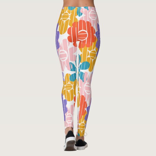 Blume Power Leggings (Rückseite)