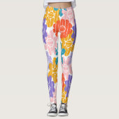 Blume Power Leggings (Vorderseite)