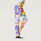 Blume Power Leggings (Rechts)