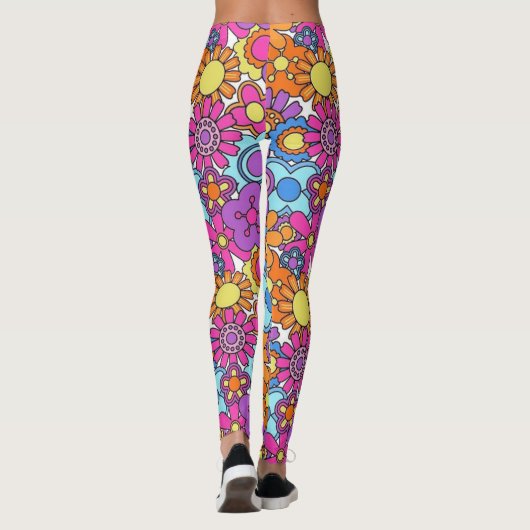 Blume Power Leggings (Rückseite)
