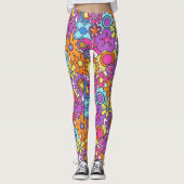 Blume Power Leggings (Vorderseite)