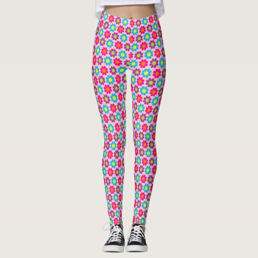 Blume Power Leggings (Vorderseite)