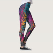 Blume Power Leggings (Rechts)