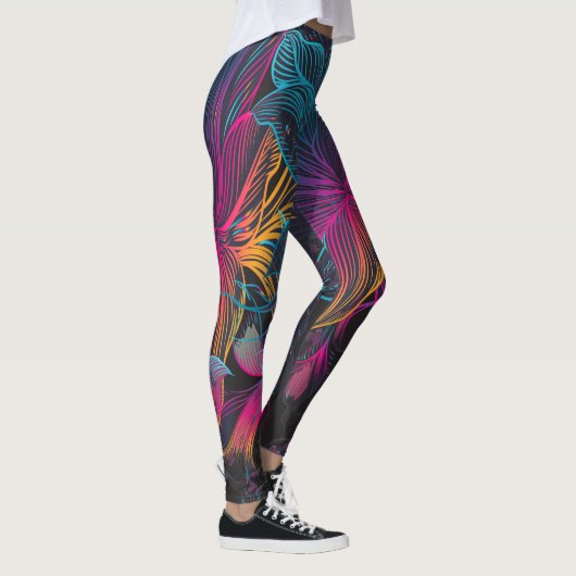 Blume Power Leggings (Rechts)