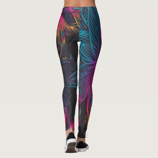 Blume Power Leggings (Rückseite)