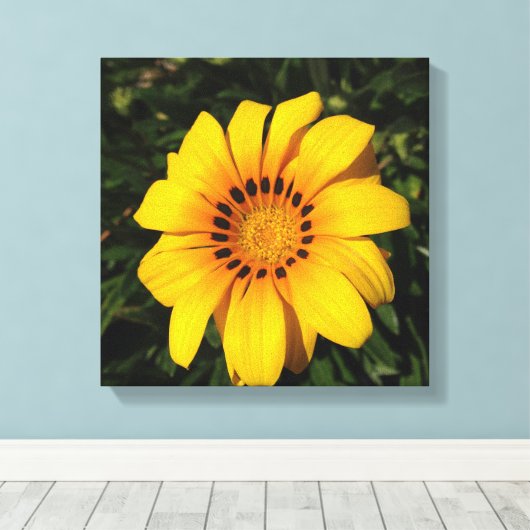 Blume Power Leinwanddruck (Insitu (Holzboden))