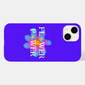 Blume Power Lila Case-Mate iPhone Fall Hülle (Rückseite (Horizontal))