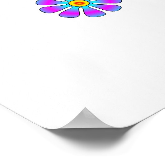 Blume Power Lives Poster (Ecke)