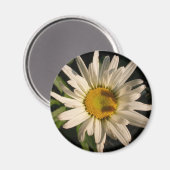 Blume Power Magnet (Vorderseite/Rückseite)