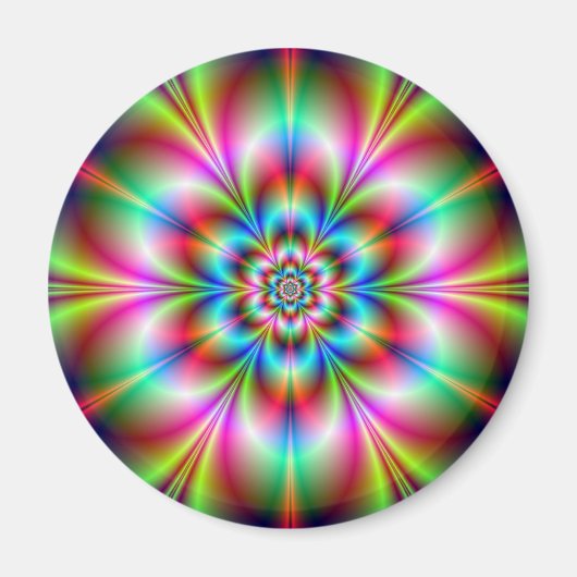 Blume Power Magnet (Vorne)