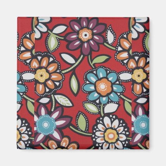 Blume-Power-Magnet Magnet (Vorne)