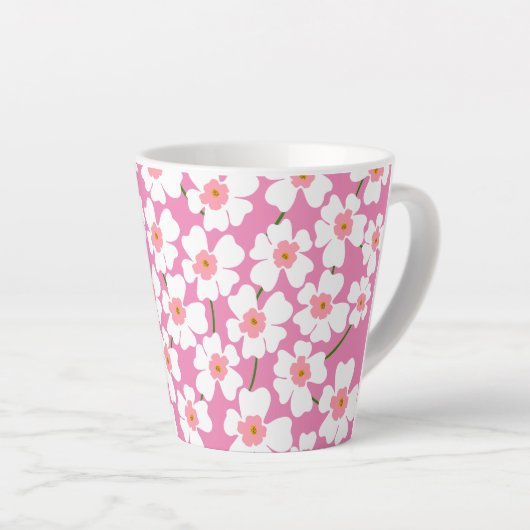 Blume Power Milchtasse (Rechte Ecke)