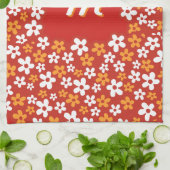 Blume Power mit Ihrer Monogramm Handtuch (Gefaltet)