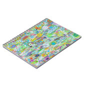 Blume Power Notebook Notizblock (Linke Seite)