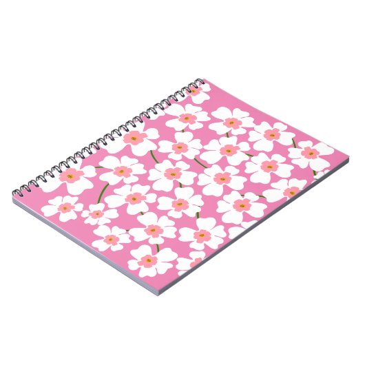 Blume Power Notizblock (Linke Seite)