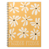 Blume Power Notizblock (Vorderseite)