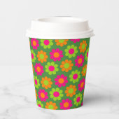 Blume Power Paper Cups Pappbecher (Rückseite)