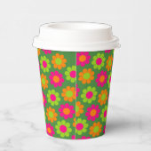 Blume Power Paper Cups Pappbecher (Rechts)