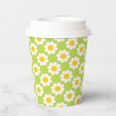 Blume Power Paper Cups Pappbecher (Rückseite)