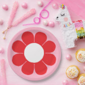 Blume Power Pappteller (Party)