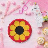 Blume Power Pappteller (Party)