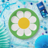 Blume Power Pappteller (Party)