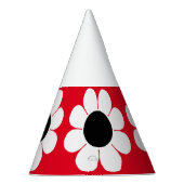 Blume Power Partyhütchen (Rechts)