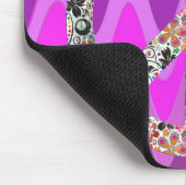 Blume Power Peace I - Sinusspange Mousepad (Ecke)