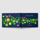 Blume Power Personalisieren Gästebuch (Voll)