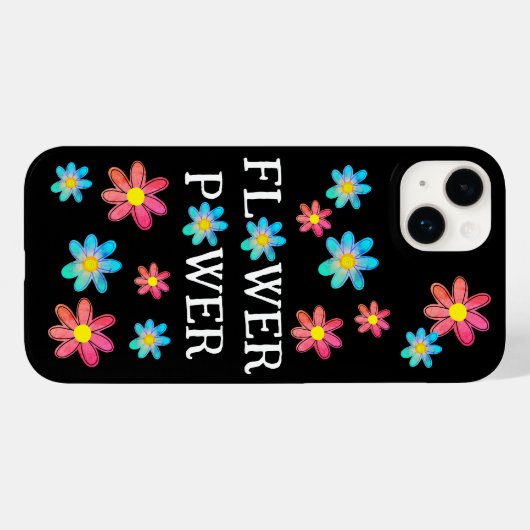 Blume Power Pink Case-Mate iPhone Fall Case-Mate iPhone Hülle (Rückseite (Horizontal))