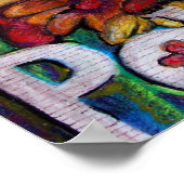 Blume Power Poster (Ecke)