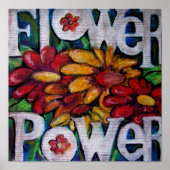 Blume Power Poster (Vorne)