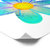 Blume Power Poster (Ecke)