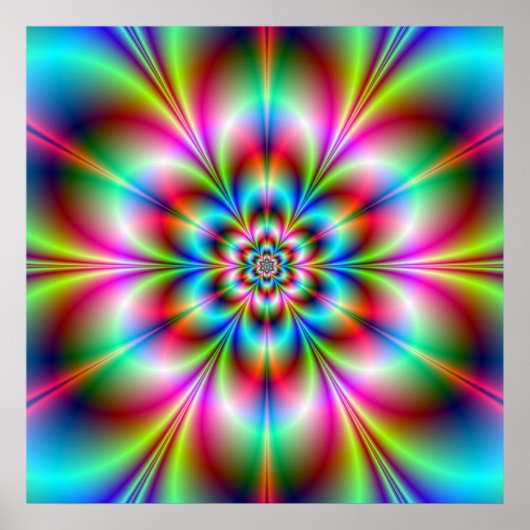 Blume Power Poster (Vorne)