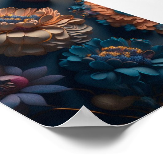 Blume Power Poster (Ecke)