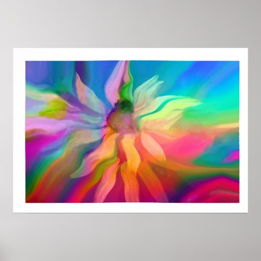 Blume Power Poster (Vorne)