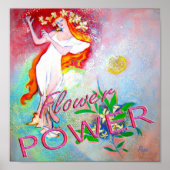 Blume Power Poster (Vorne)