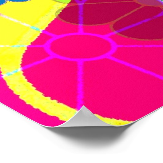 Blume Power Poster (Ecke)