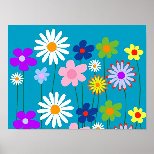 Blume Power Poster AB 14.95 Uhr (Vorne)