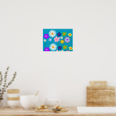 Blume Power Poster AB 14.95 Uhr (Küche)