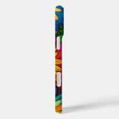 Blume Power Psychedelic Retro 60er Hippie Gift Case-Mate iPhone Hülle (Rückseite / Rechts)