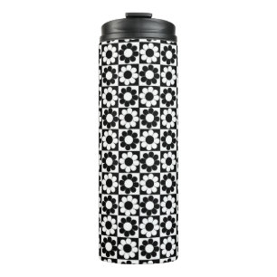 Blume-Power-Quadrate Thermosbecher