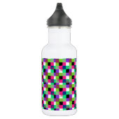 Blume-Power-Quadrate Trinkflasche (Rechts)