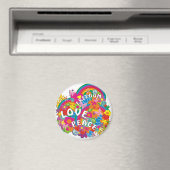 Blume Power Rainbow Magnet (In Situ (Geschirrspüler))