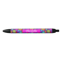 Blume Power Retro Floral Personalisiert