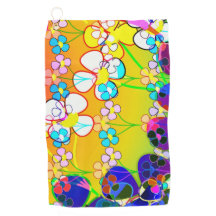 Blume Power Retro-Stiefmütterchen