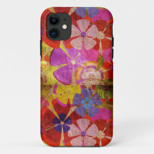 Blume Power Rosa, Blau, Rot, Lila Case-Mate iPhone Hülle