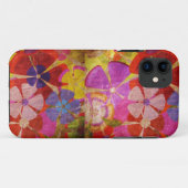 Blume Power Rosa, Blau, Rot, Lila Case-Mate iPhone Hülle (Rückseite (Horizontal))
