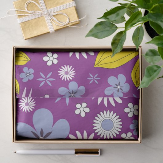Blume Power Seidenpapier (Geschenk)