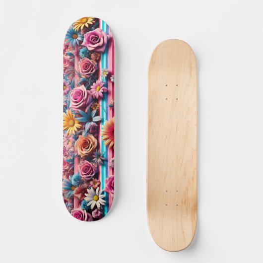 Blume Power Shred Skateboard (Vorderseite)